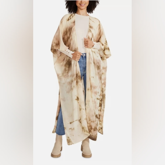 Steve Madden Kimono Wrap Green OS - Picture 5 of 8